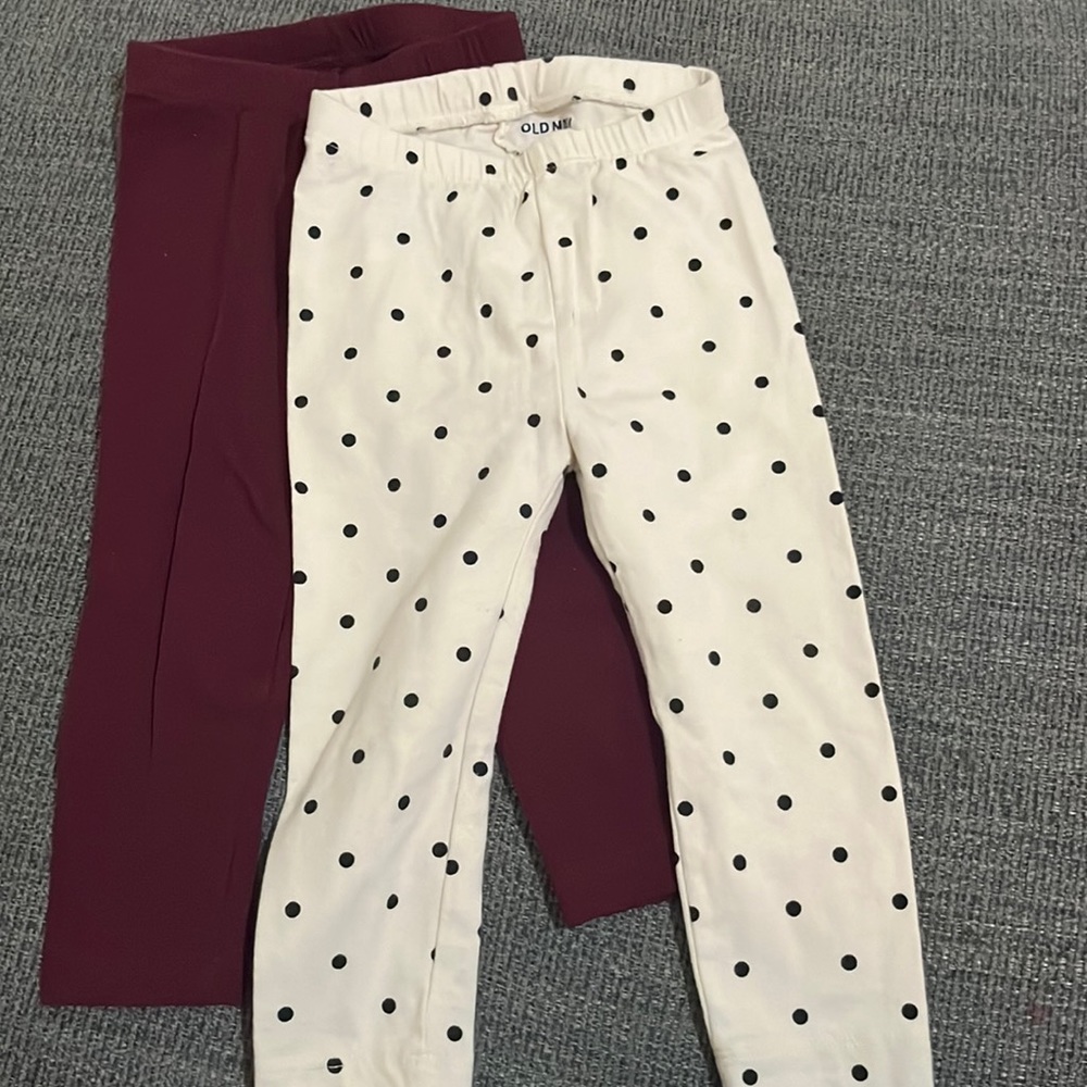 Old Navy leggings 2-pack 18m-24m